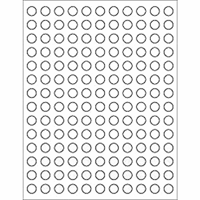 WONST5EA1 Dice Stickers 1/2in Round 154 Stickers Wondertrail (ONLINE ORDER ONLY)