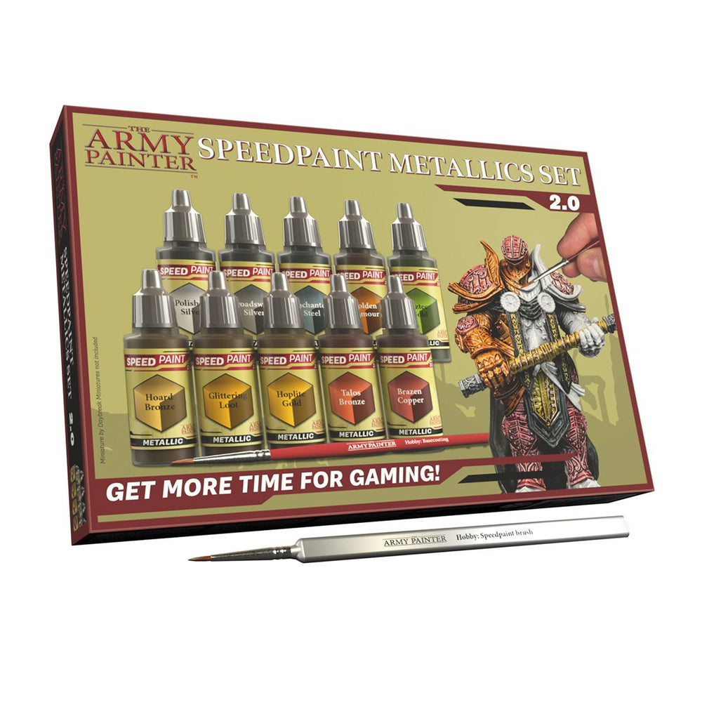 The Army Painter - Speedpaint Metallics Set (Online Order Only)