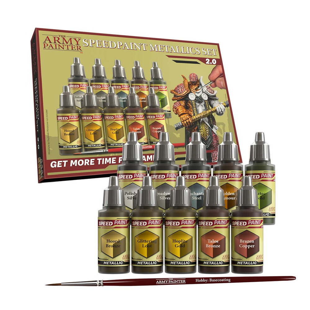 The Army Painter - Speedpaint Metallics Set (Online Order Only)