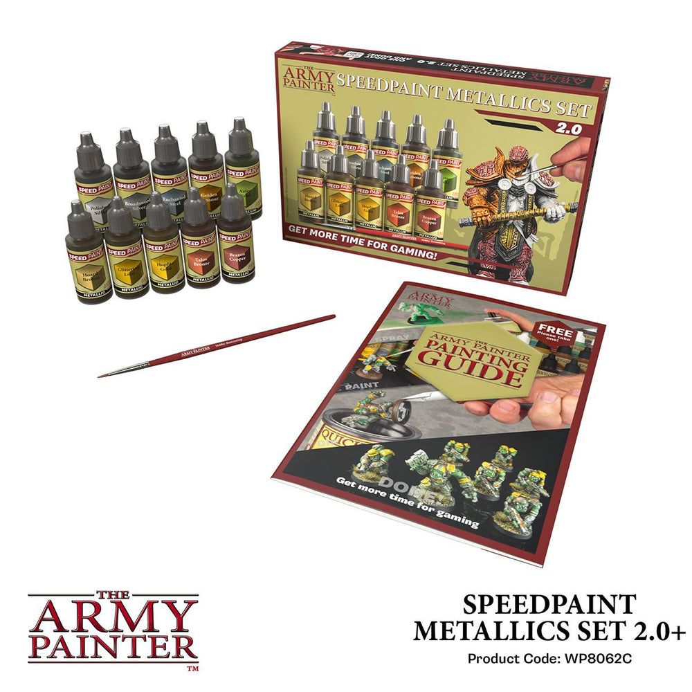 The Army Painter - Speedpaint Metallics Set (Online Order Only)