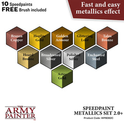 The Army Painter - Speedpaint Metallics Set (Online Order Only)