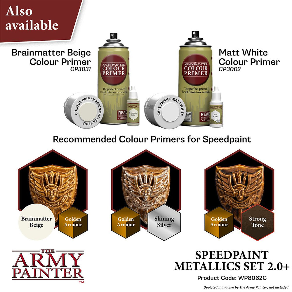 The Army Painter - Speedpaint Metallics Set (Online Order Only)