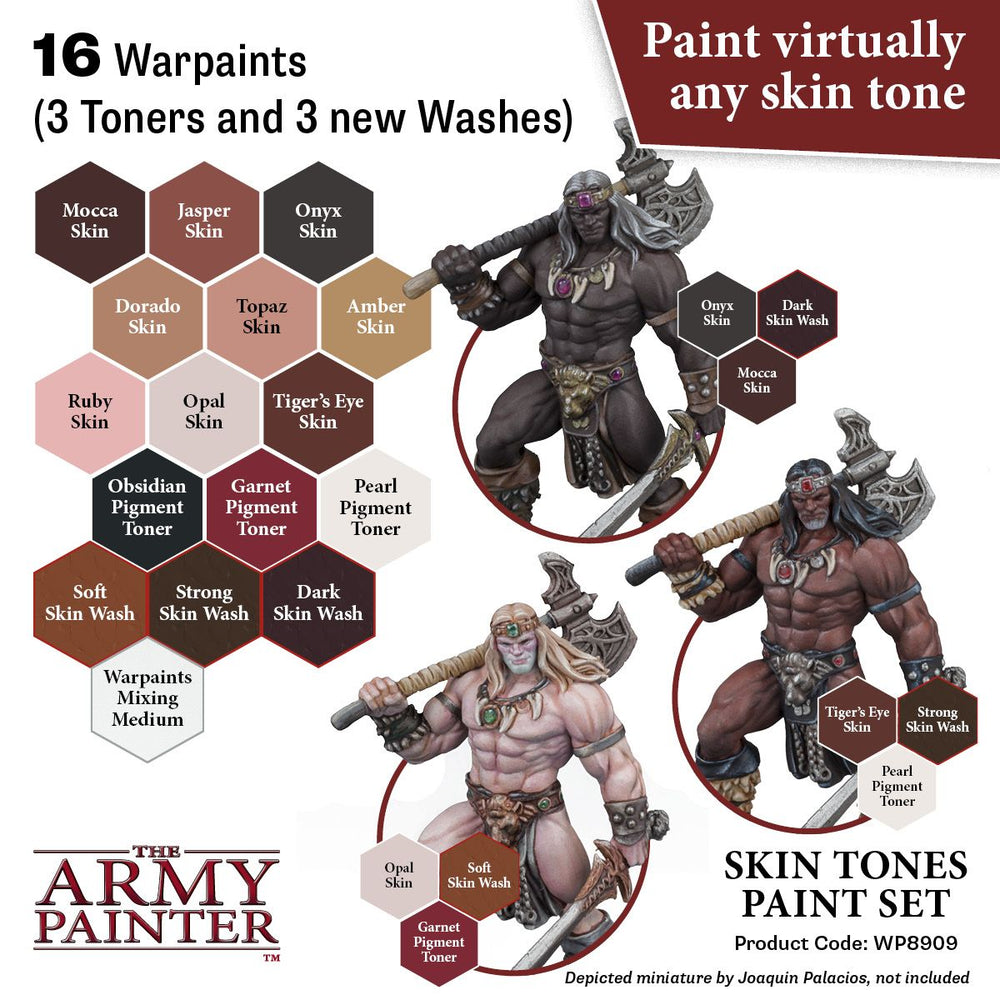 The Army Painter - Skin Tones Paint Set (Online Order Only)