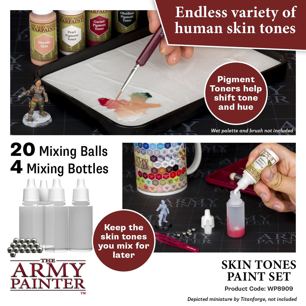 The Army Painter - Skin Tones Paint Set (Online Order Only)