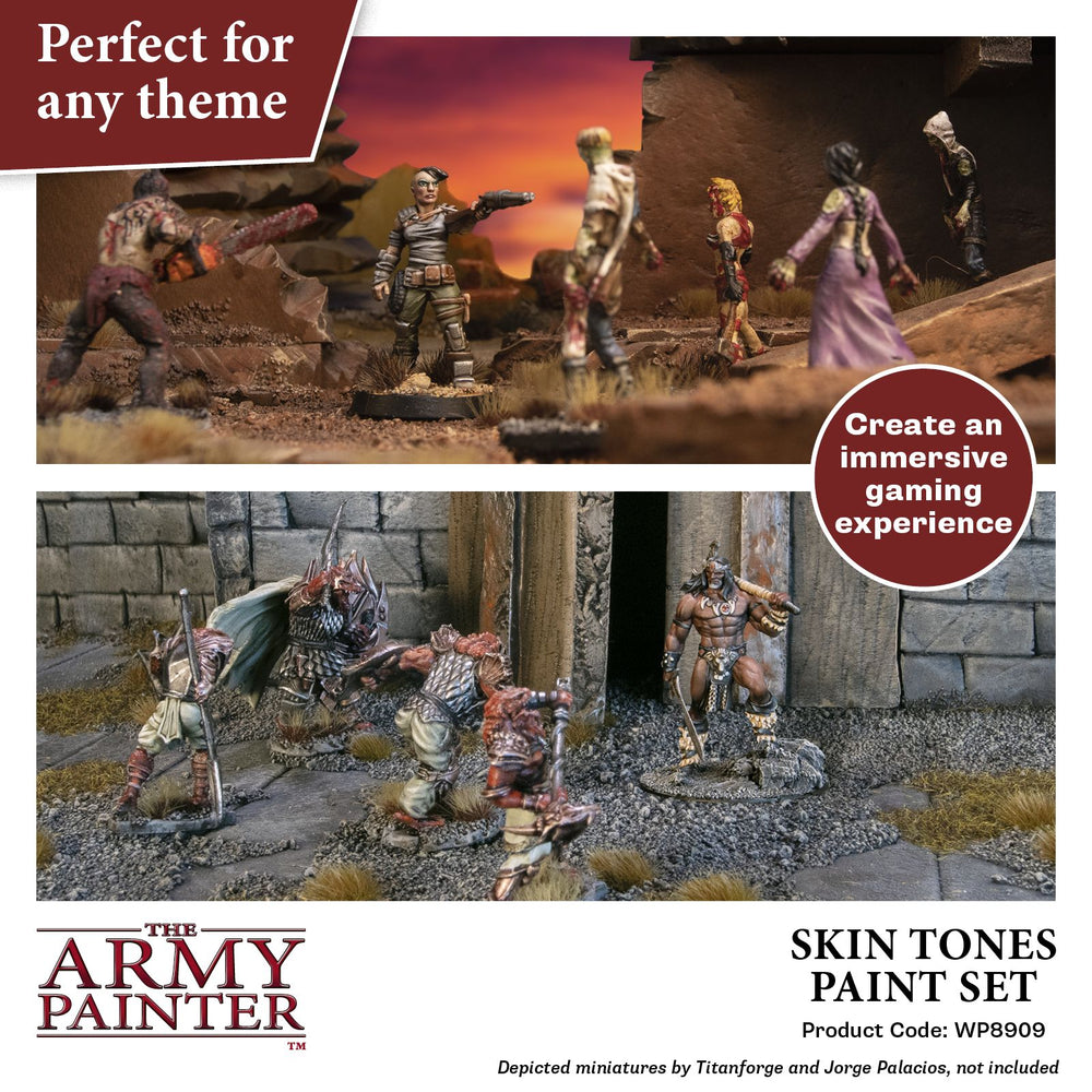 The Army Painter - Skin Tones Paint Set (Online Order Only)