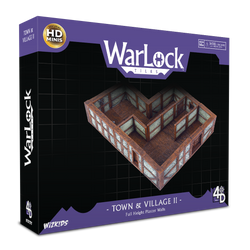 WarLock Tiles: Town & Village II - Full Height Plaster Walls (ONLINE ORDER ONLY)