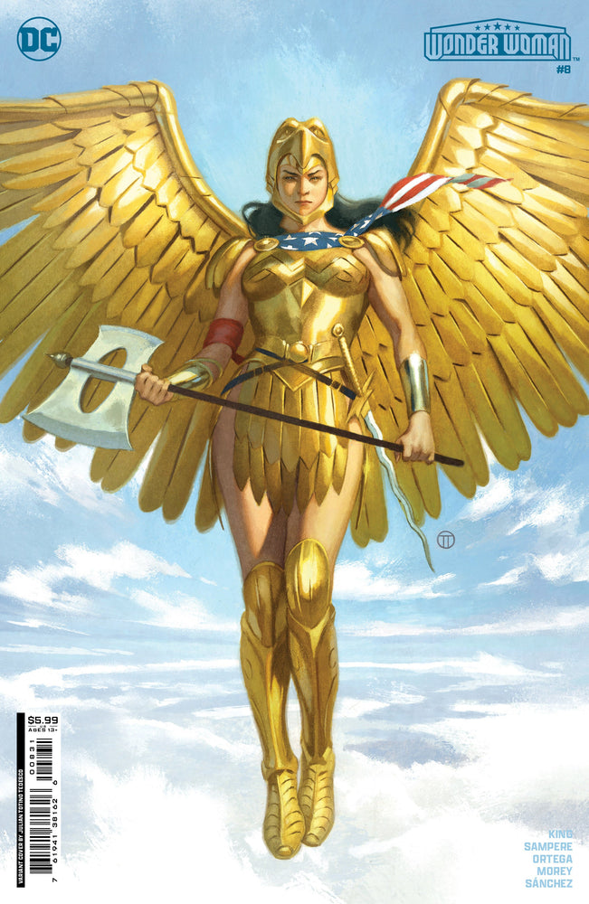 Wonder Woman #8 B Julian Totino Tedesco GGA Variant (04/16/2024) Dc (ONLINE ORDER ONLY)