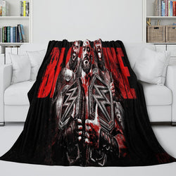 WWE Pattern Blanket Flannel Throw Kids Room Decoration (Online Order Only)