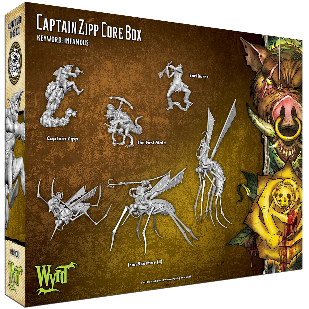 Malifaux Third Edition: Captain Zipp Core Box