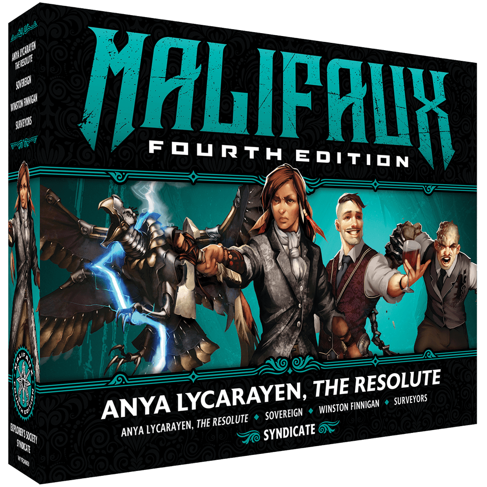 Malifaux 4E: Explorer's Society - Anya Lycarayen, The Resolute