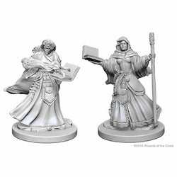 WZK72619 Human Female Wizard Nozurs Marvelous Miniatures D &amp; D Unpainted Minis WizKids (ONLINE ORDER ONLY)
