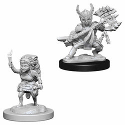 WZK73387 Female Halfling Fighter Nozurs Marvelous Miniatures D &amp; D (ONLINE ORDER ONLY)