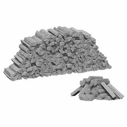 WZK73868 Piles Of Wood Miniature Deep Cuts Unpainted Miniatures WizKids (ONLINE ORDER ONLY)