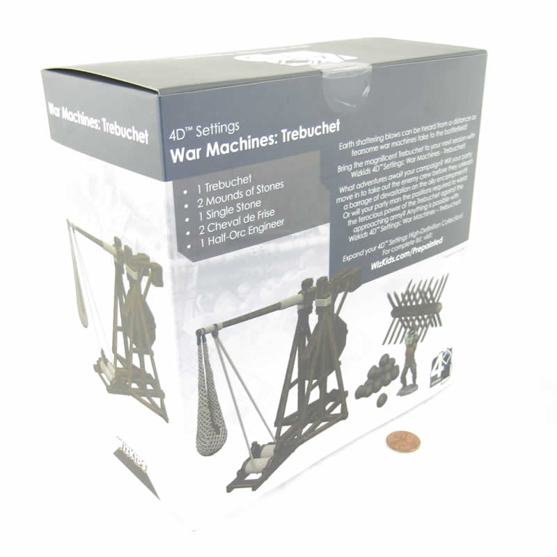 WZK75002 War Machines Trebuchet Miniatures Pre-painted 4D Settings (ONLINE ORDER ONLY)