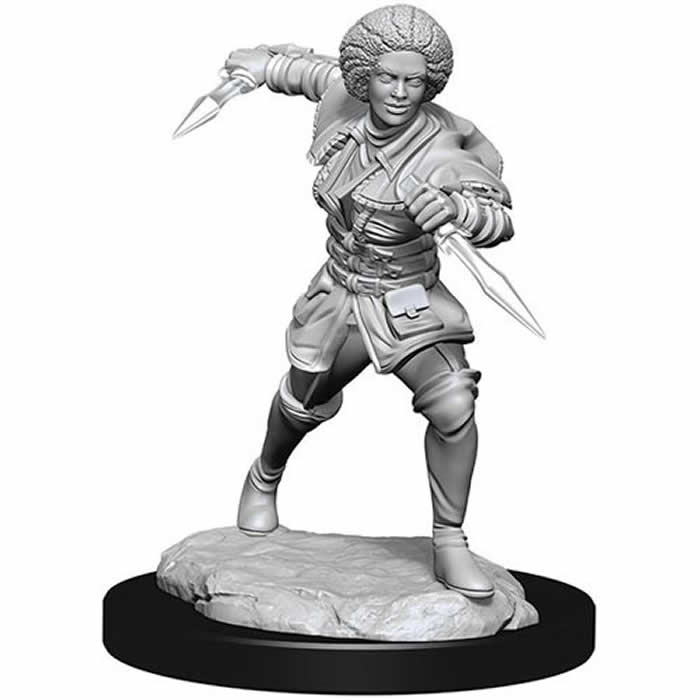 WZK90275 Kaya Unpainted Magic Miniature Figures Deep Cuts WizKids (ONLINE ORDER ONLY)