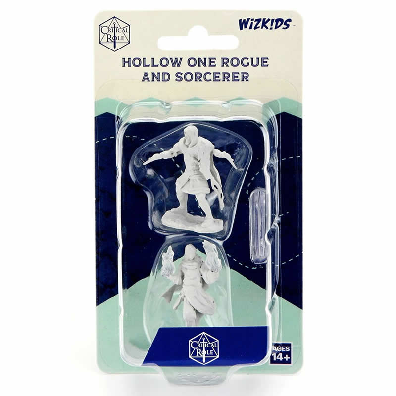 WZK90380 Hollow One Rogue and Sorceror Unpainted Miniatures Critical Role Series Figures (ONLINE ORDER ONLY)