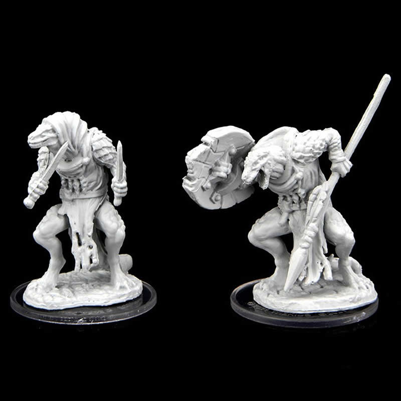 WZK90473 Kuultevir Javelineer and Kuultevir Assassin Unpainted Miniatures Critical Role Series Figures (ONLINE ORDER ONLY)