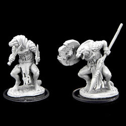 WZK90473 Kuultevir Javelineer and Kuultevir Assassin Unpainted Miniatures Critical Role Series Figures (ONLINE ORDER ONLY)