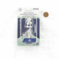 WZK90551 Human Sorcerer Merchant and Tiger Demon Unpainted Miniatures Critical Role Series Figures (ONLINE ORDER ONLY)