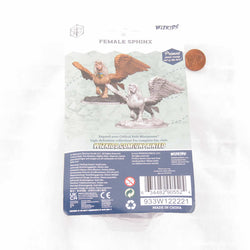 WZK90552 Sphinx Female Unpainted Miniatures Critical Role Series Figures (ONLINE ORDER ONLY)