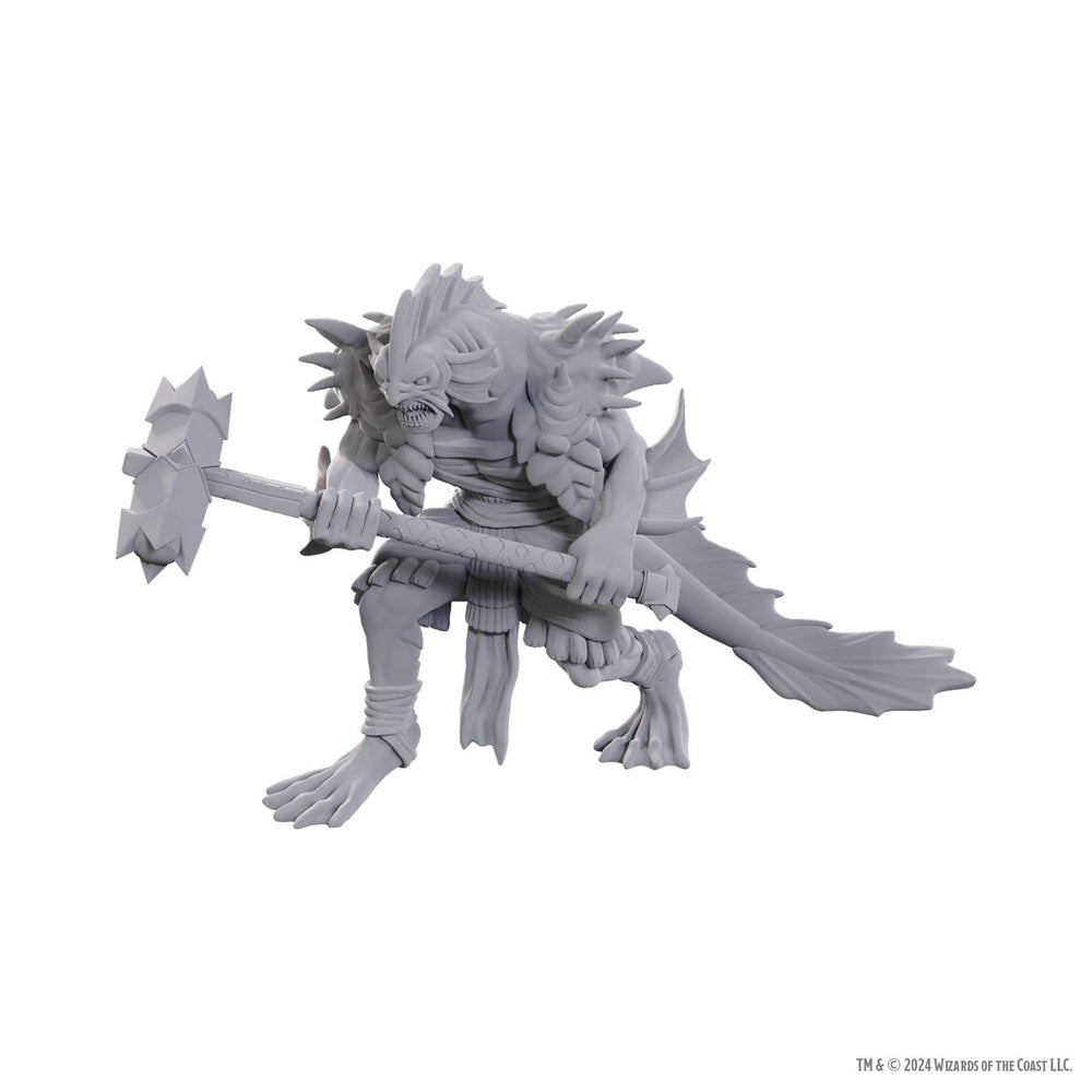 D&D Nolzur's Marvelous Miniatures: Sahuagin Coral Smasher (Online Order Only)