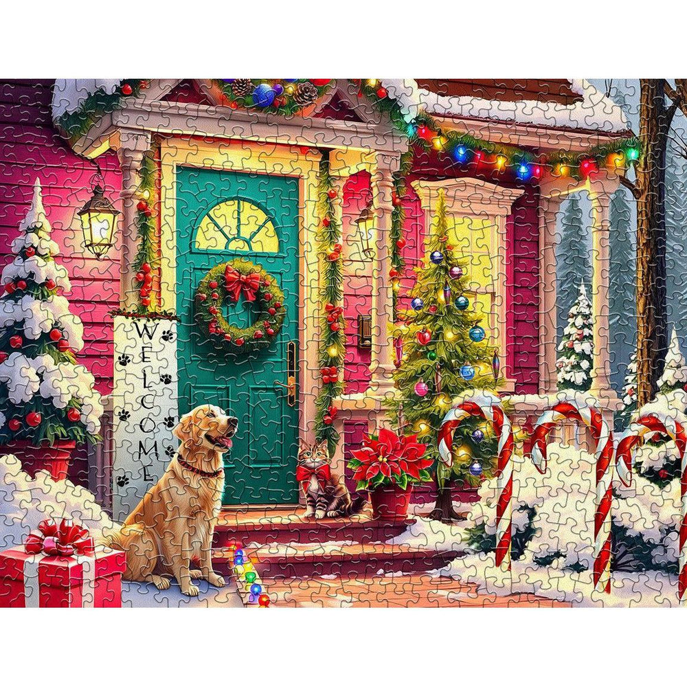 Waiting for Santa 500 Piece Jigsaw Puzzle Springbok (ONLINE ORDER ONLY)