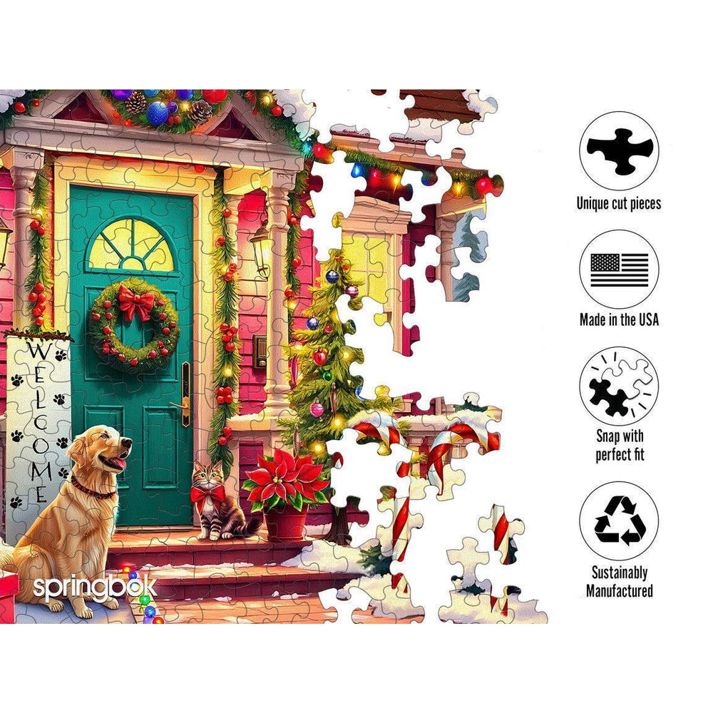 Waiting for Santa 500 Piece Jigsaw Puzzle Springbok (ONLINE ORDER ONLY)