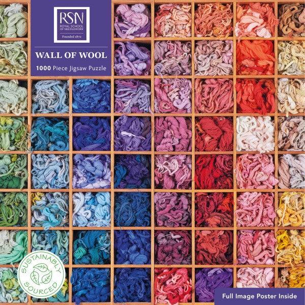 Wall of Wool 1000 Piece Jigsaw Puzzle Flame Tree (ONLINE ORDER ONLY)