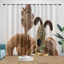 Wallace Gromit Curtains Blackout Window Drapes Room Decoration (ONLINE ORDER ONLY)