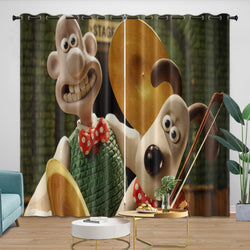 Wallace Gromit Curtains Blackout Window Drapes Room Decoration (ONLINE ORDER ONLY)