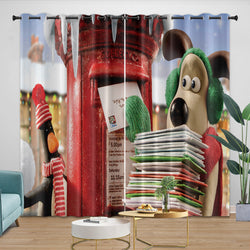 Wallace Gromit Curtains Blackout Window Drapes Room Decoration (ONLINE ORDER ONLY)