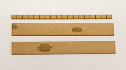 28mm Scale Wall Section - 6" long - 28MMDF570 (Online Order Only)