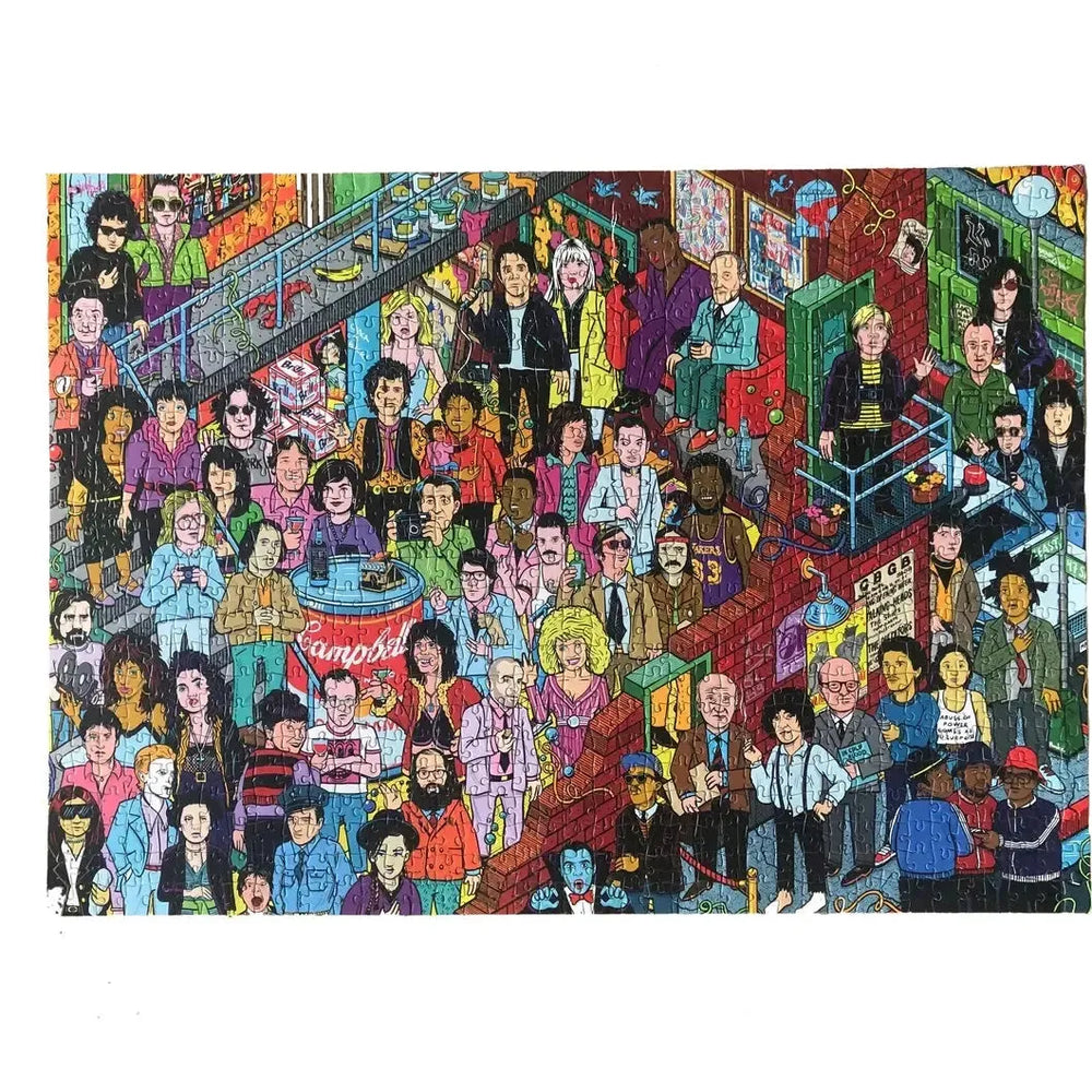 Warhol's World 1000 Piece Jigsaw Puzzle Dokument (ONLINE ORDER ONLY)