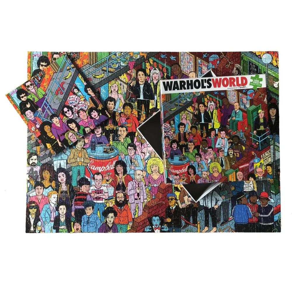 Warhol's World 1000 Piece Jigsaw Puzzle Dokument (ONLINE ORDER ONLY)