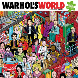 Warhol's World 1000 Piece Jigsaw Puzzle Dokument (ONLINE ORDER ONLY)