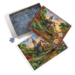 Warm Welcome 275 Large Piece Jigsaw Puzzle Cobble Hill (ONLINE ORDER ONLY)