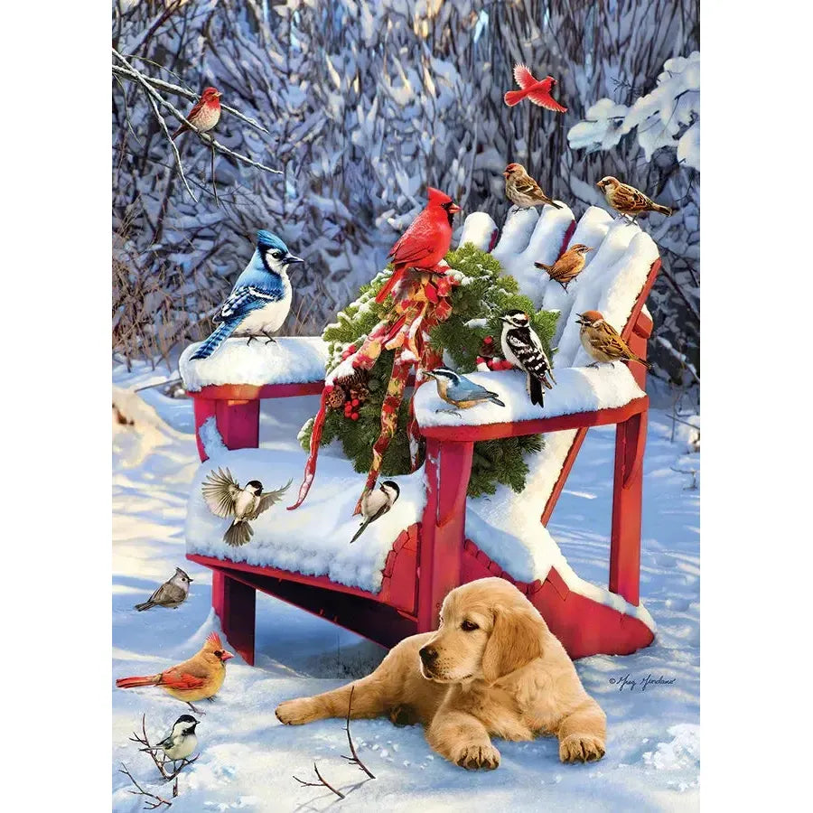 Warm Winter's Day 1000 Piece Jigsaw Puzzle Cobble Hill (ONLINE ORDER ONLY)