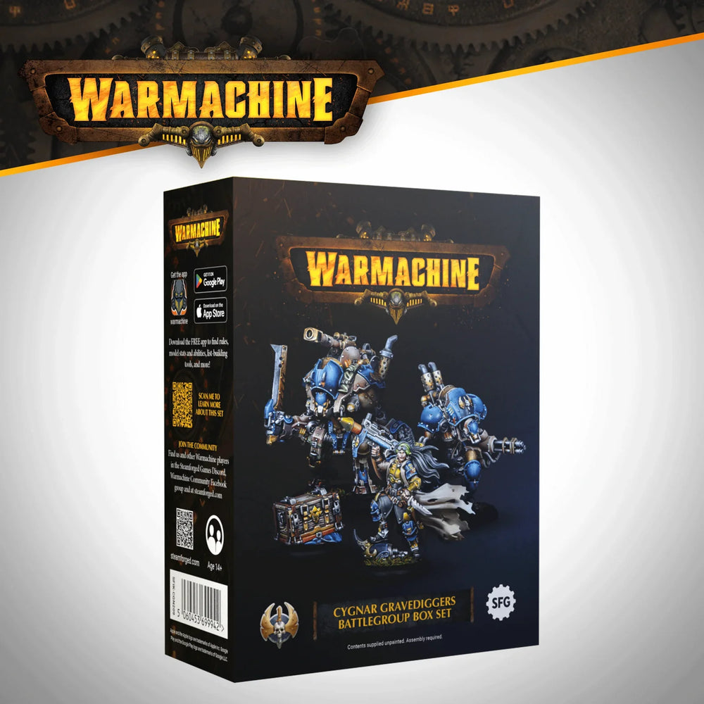 Warmachine: Cygnar Gravediggers Battlegroup Box (ONLINE ORDER ONLY)