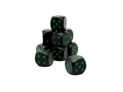 Warpips: Black - 10 - 12mm D6 (Online Only)
