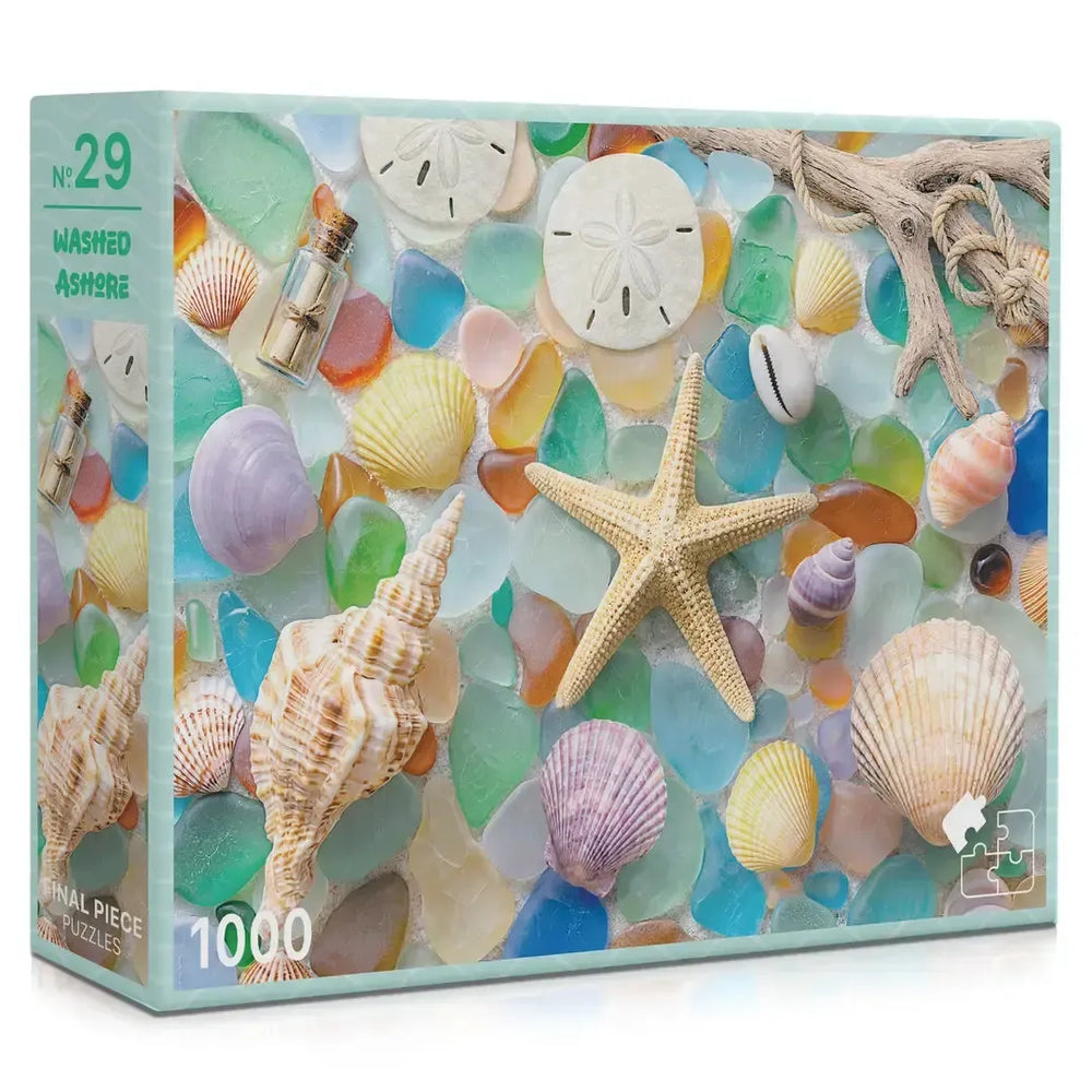 Washed Ashore 1000 Piece Jigsaw Puzzle Final Piece (ONLINE ORDER ONLY)
