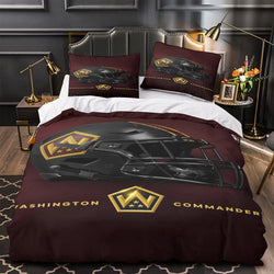 Washington Commanders Bedding Set Duvet Cover Without Filler (Online Order Only)