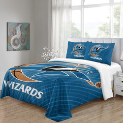 Washington Wizards Bedding Set Duvet Cover Without Filler (Online Order Only)