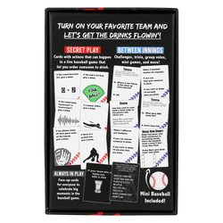WATCH BASEBALL, GET DRUNK - The Live Baseball Drinking Game