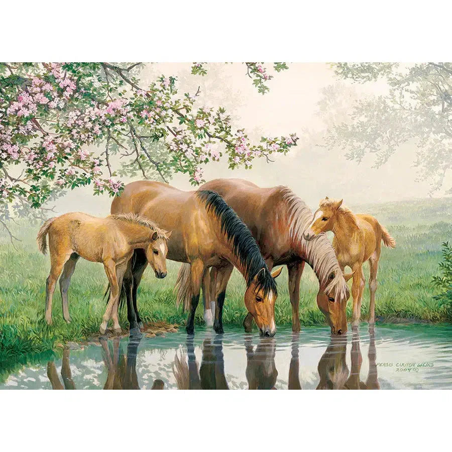 Watering Hole 35 Piece Tray Jigsaw Puzzle Cobble Hill (ONLINE ORDER ONLY)