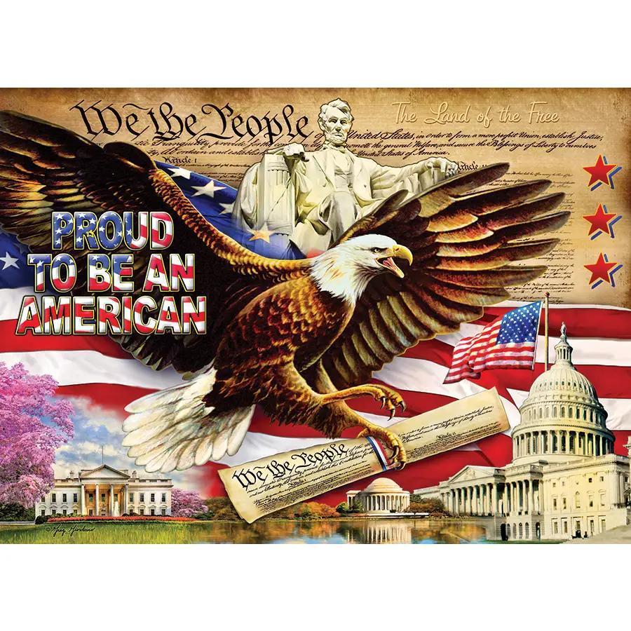 We the People 1000 Piece Jigsaw Puzzle Cobble Hill (ONLINE ORDER ONLY)