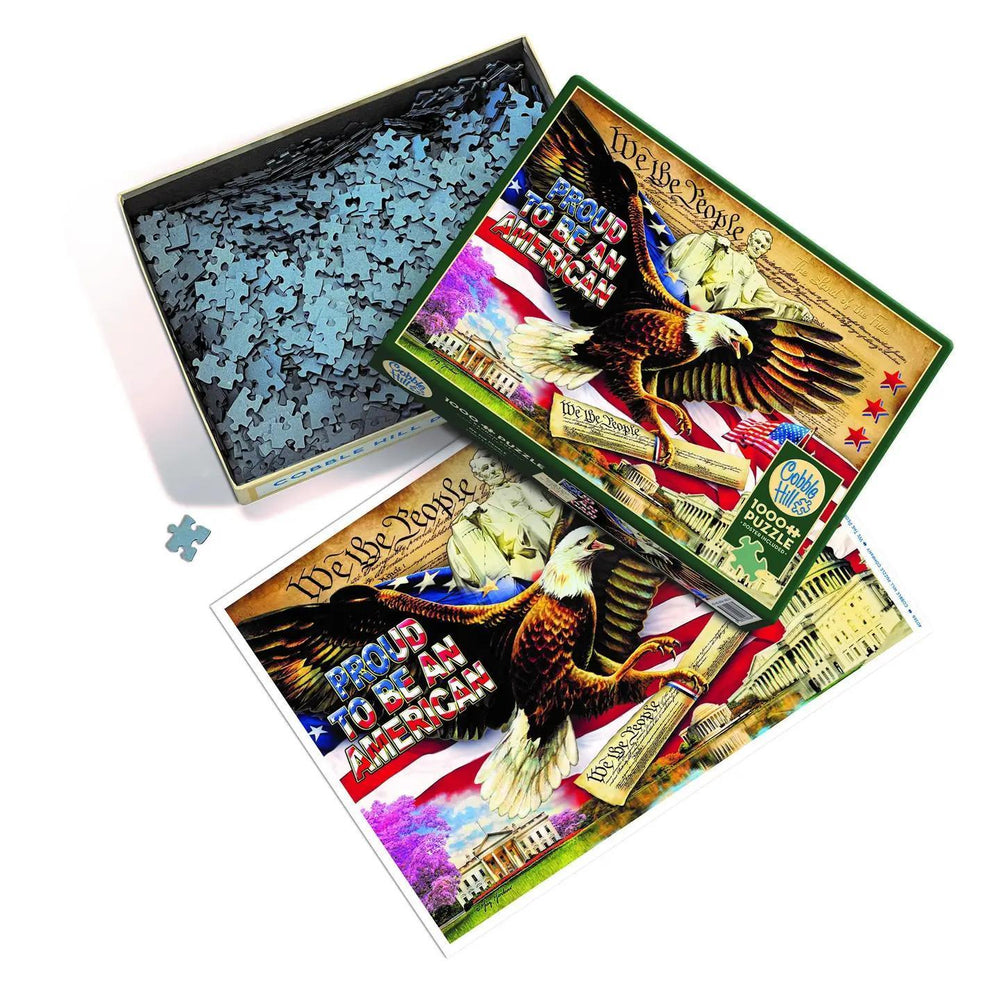 We the People 1000 Piece Jigsaw Puzzle Cobble Hill (ONLINE ORDER ONLY)