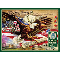 We the People 1000 Piece Jigsaw Puzzle Cobble Hill (ONLINE ORDER ONLY)