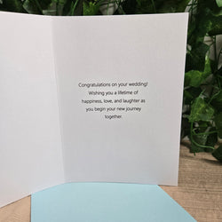 Wedding Congratulations Card (ONLINE ORDER ONLY)