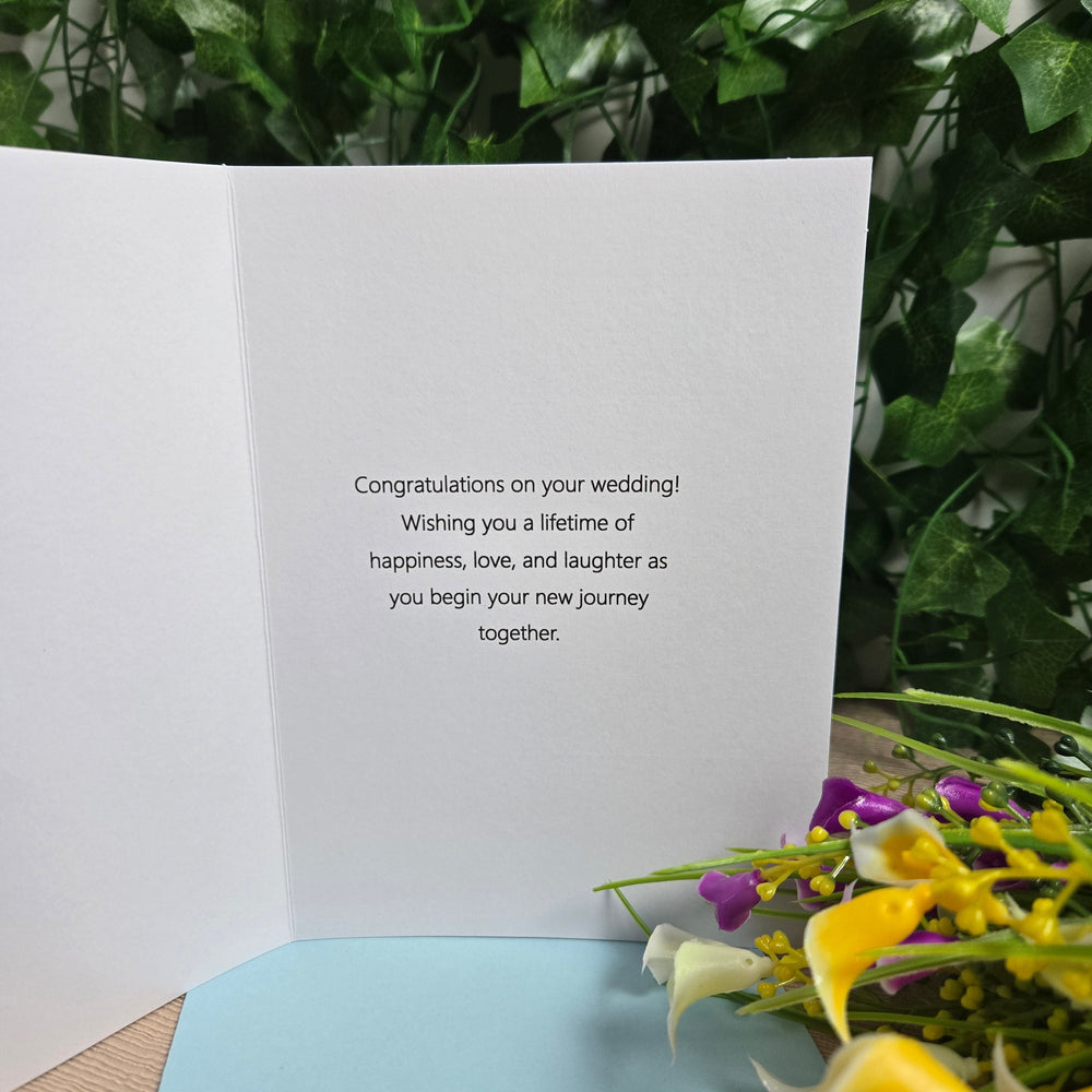 Wedding Congratulations Card (ONLINE ORDER ONLY)