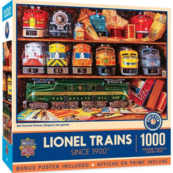 Well Stocked Shelves Lionel Trains 1000 Piece Jigsaw Puzzle MasterPieces (ONLINE ORDER ONLY)